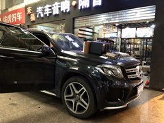 上海来福音响 奔驰GLS400汽车改装曼斯特套装喇叭
